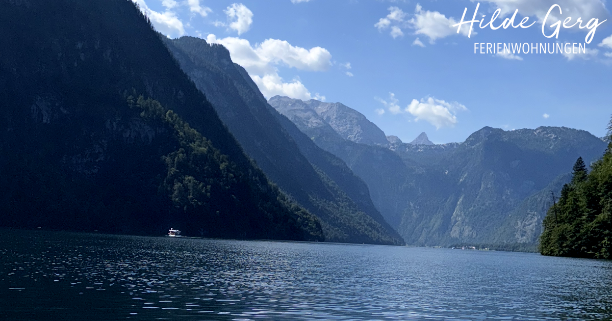 Der Herbst zieht ins Land, auch am malerischen Königsee.